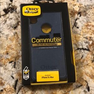 iPhone XS Max navy case